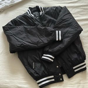 Black Varsity Jacket